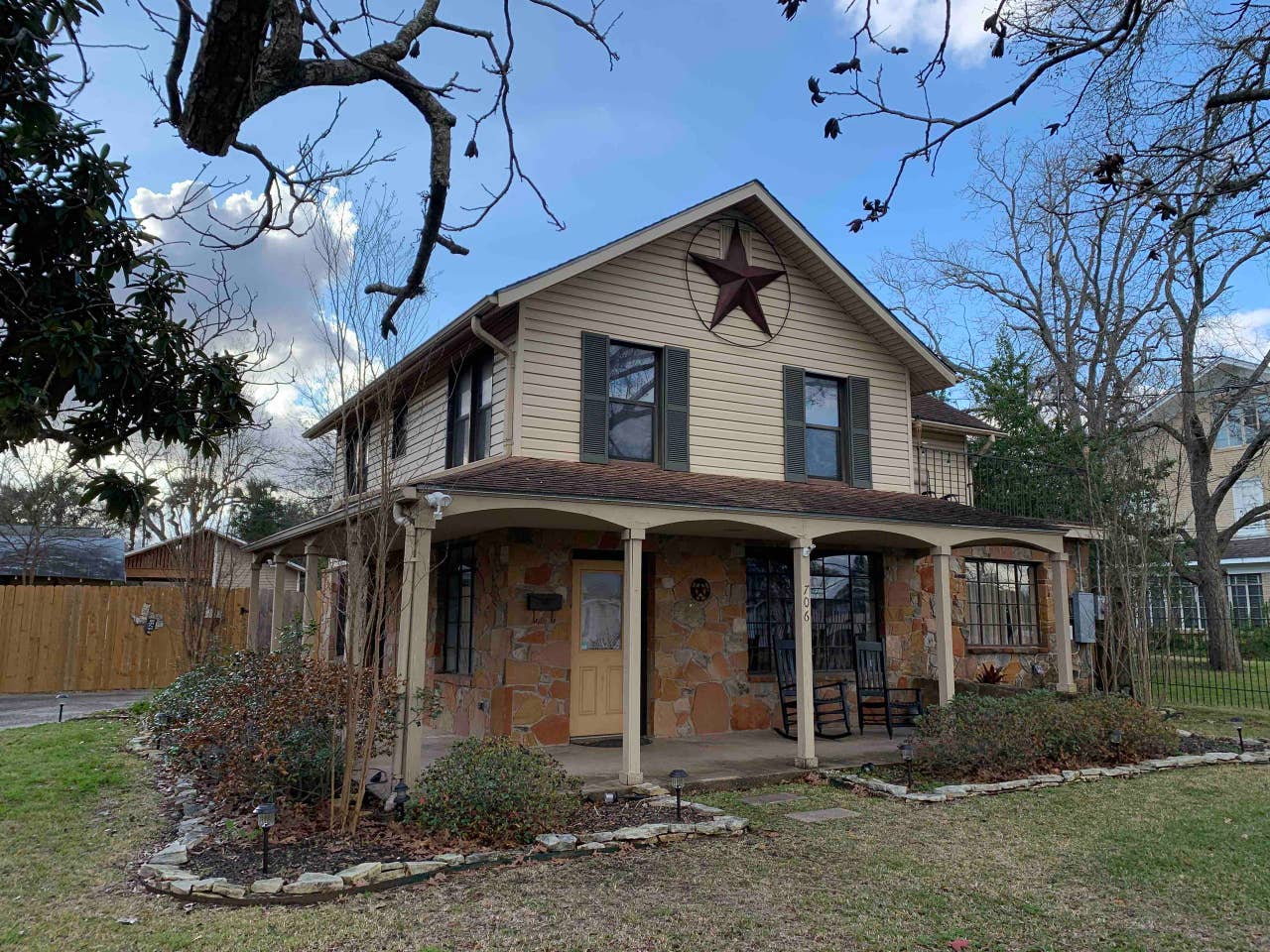Texas Tin Star House Brenham, Texas & Washington County